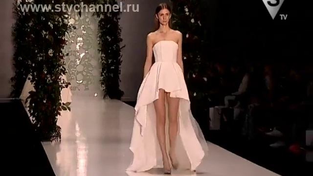 STV Channel  Fashion Show Yulia Prokhorova Beloe Zoloto Fall/Winter 2015-2016