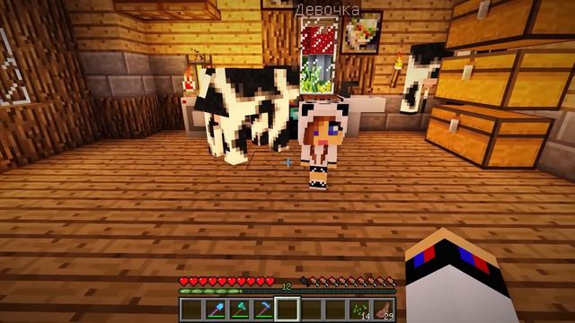 Как Менялась Девушка Ёжик и её Жизненный Цикл в Майнкрафт Эволюция Minecraft Троллинг Мультик Майн смотреть онлайн