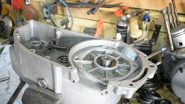 Двигатель ИЖ Юпитер-3.Сборка.(часть 6) смотреть онлайн