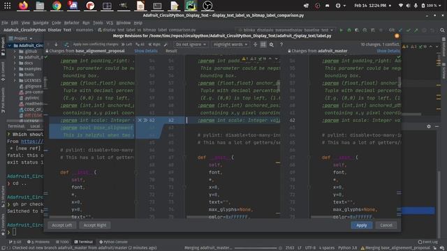 Use PyCharm to resolve merge conflicts смотреть онлайн