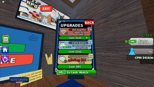 ДЕЛАЕМ ИГРЫ В ТАЙКОНЕ РОБЛОКС | Make roblox games to become rich and famous ROBLOX смотреть онлайн