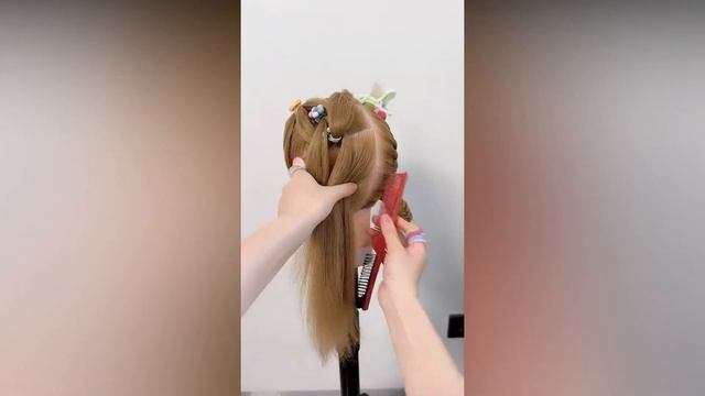 ?Kрасивые & легкие прически для девочке | Прически косы | прически на каждый день | Прически в школ смотреть онлайн
