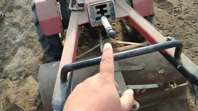 как фрезеровать тяжелым мотоблоком чтоб небыло ..... смотреть онлайн