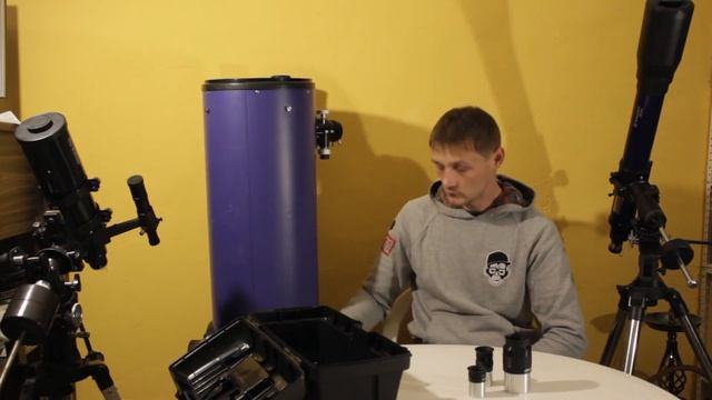 Обзор телескопа Dob 10 GSO 250/1250 смотреть онлайн