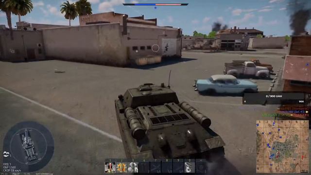 Играю в War Thunder с навыками World of Tanks!!! Стрим сравнение! смотреть онлайн