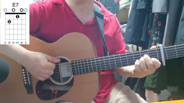 California Dreamin' - The Mamas and Papas , chord diagram & intro. tab смотреть онлайн