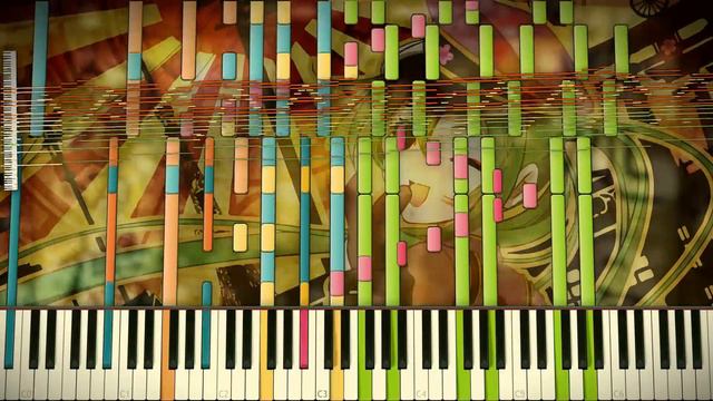 Synthesia: Vocaloid / Hatsune Miku - Senbonzakura / 千本桜 | 21,000+ Notes | Black MIDI смотреть онлайн