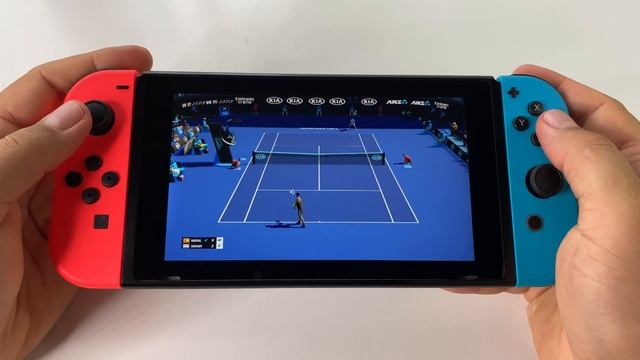 AO Tennis 2 | Nintendo Switch handheld gameplay смотреть онлайн