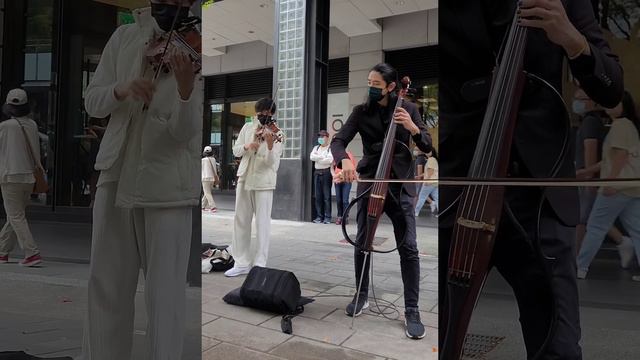 Michael Jackson-Smooth Criminal 🎼大小提琴✨️強強聯手✨️小提琴演奏家林世豐 #linfranz✨️大提琴演奏家 #TACO ☆酷炫聽覺饗宴👍 смотреть онлайн