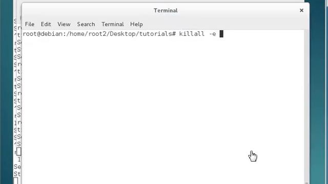killall - End Multiple Processes [Debian Linux] смотреть онлайн
