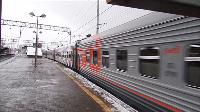 ЭП20-032 с пассажирским поездом №143 Кисловодск - Москва смотреть онлайн