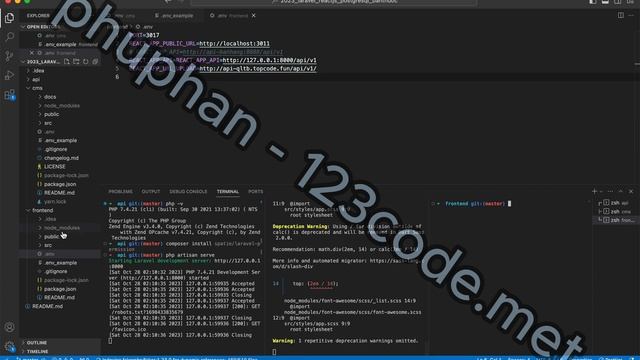 Run project laravel nodejs reactjs - 123code.net смотреть онлайн