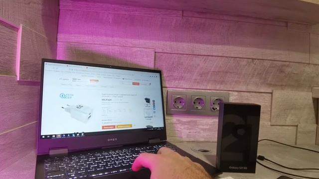 Очень быстрая зарядка Samsung Galaxy S21 с Aliexpress | Замена Samsung EP-TA800