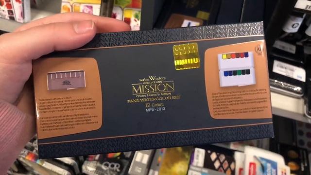 Обзор магазина  для художников в Варшаве -  SENNELIER,  Royal Talens ,  Winsor&Newton,  Schmincke..