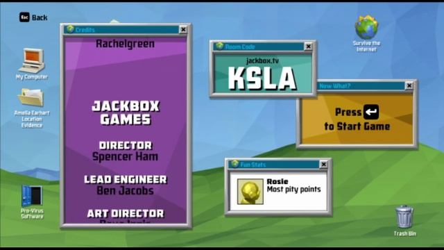 Games at 8 Live Stream : Jackbox 4 FIbbage 3 and Survive the Internet смотреть онлайн