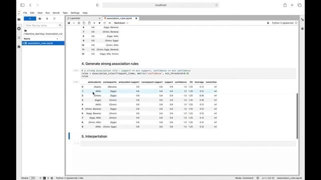 Association mining in Python смотреть онлайн