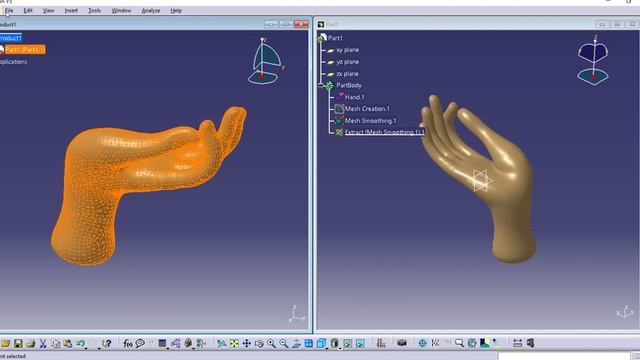 stl to solid catia смотреть онлайн