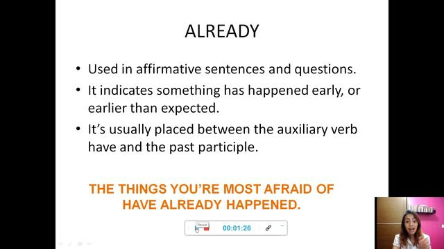 9º Ano - 07/ 04 - Inglês present perfect just already and yet смотреть онлайн