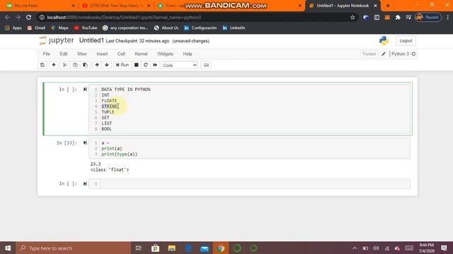 How to get Data type in python смотреть онлайн