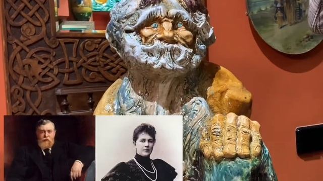 Керамическая скульптура «Пан» по М. Врубелю смотреть онлайн