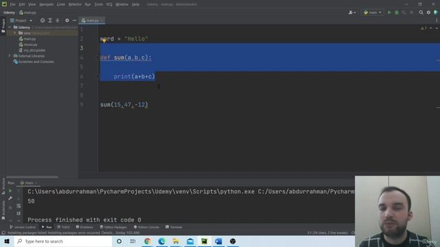 58- Functions with Inputs: Learn Python From Zero to Master Object Oriented Programming смотреть онлайн