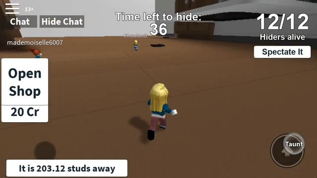 Сыграем в прятки? Hide and seek extreme in roblox with Tim and ma #roblox #hideandseek #tim смотреть онлайн