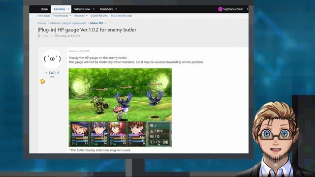 Display HP & TP On Enemy Battlers, Colorful Weapons, & Red Demon Boss | RPG Maker News #50 смотреть онлайн