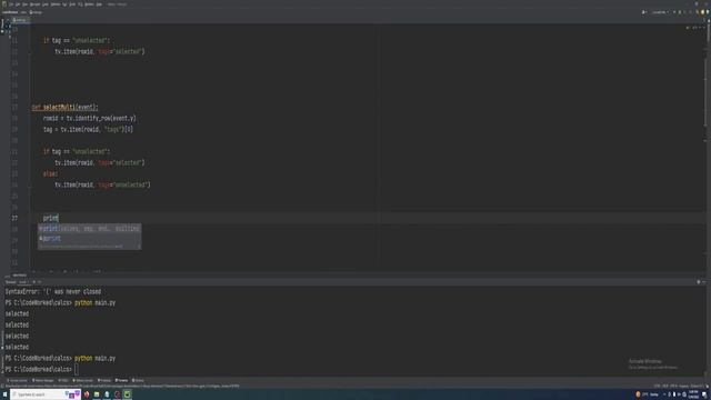 Calculate Values of Different Selected Rows - Multiple Rows Select - Treeview Python [Awaited Video смотреть онлайн