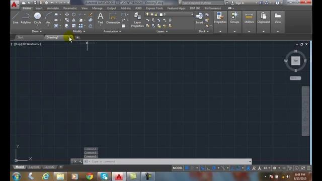 AutoCAD I 02-02 Starting from a Template смотреть онлайн