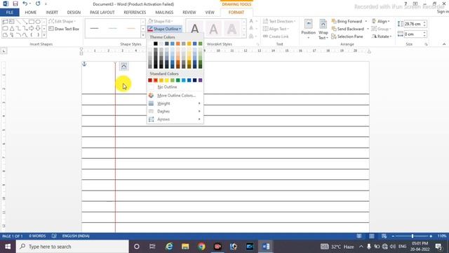 How to make Notebook Page in MS Word | MS Word me Notebook Paper Kaise Banate Hai | Online Tech Tip смотреть онлайн