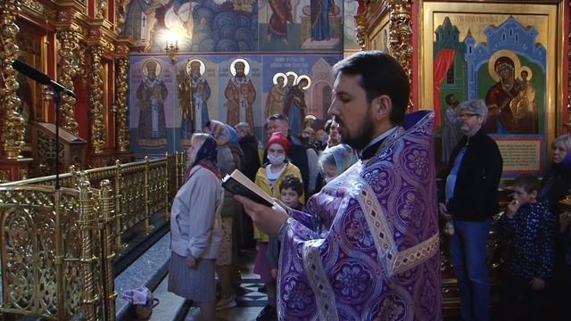 Неделя 5-я Великого поста. Прп. Марии Египетской. смотреть онлайн