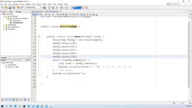 PriorityQueue Video Lecture 3 смотреть онлайн