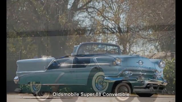 Крутые автомобили Oldsmobile Super 88 Convertible. Супер музыка. Классные тачки. смотреть онлайн