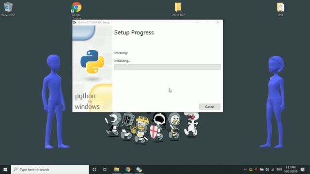 01 Python Installation on Windows machine смотреть онлайн