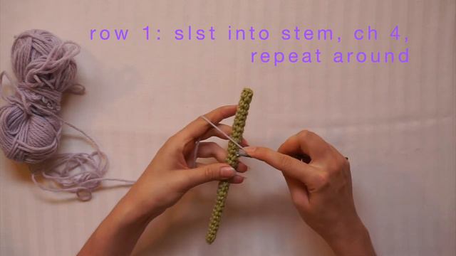 Crochet Lavender Flower Tutorial 🌱 смотреть онлайн