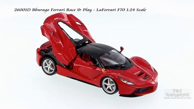 26001D Bburago Race & Play - Ferrari F70 1/24 Scale смотреть онлайн