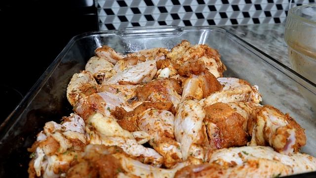Easy Oven Baked BBQ Chicken Wings| Baked Chicken Recipe смотреть онлайн