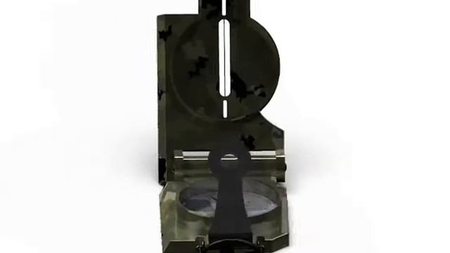 Lensatic Compass Animation смотреть онлайн