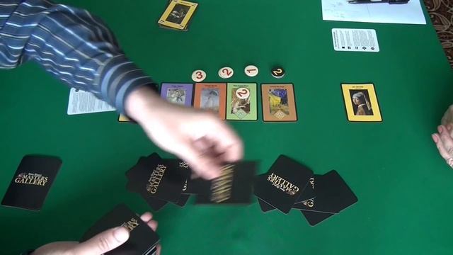 Частная коллекция - играем в настольную игру. Masters Gallery Board Game/
