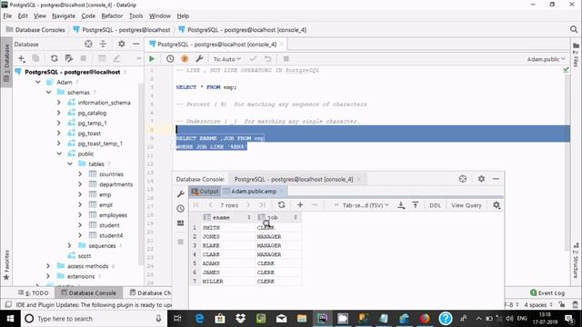 PostgreSQL Tutorial 15 | Like Operator смотреть онлайн