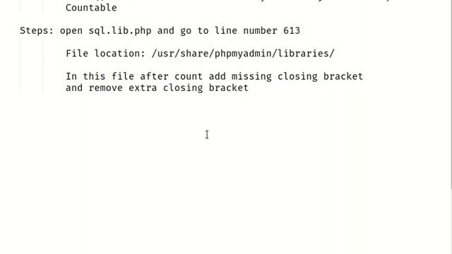 {SOLVED} phpmyadmin Warning in ./libraries/sql.lib.php#613 count(); parameter must be an array смотреть онлайн