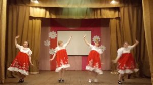 Русский народный танец «Тень, тень над водою».