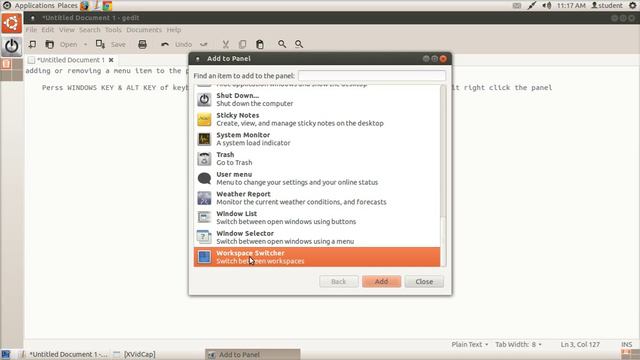 Gnome Panel смотреть онлайн