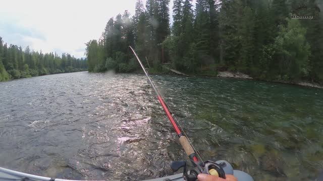 Лучшая снасть на хариуса/Горная рыбалка с Besha.mp4 смотреть онлайн