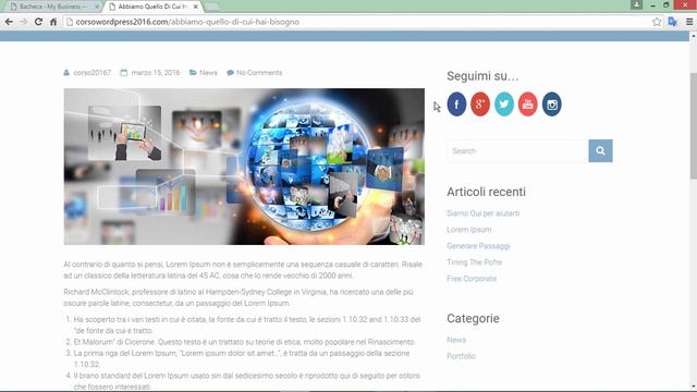 Come Creare Un Sito Web Con Wordpress | Corso Gratis Wordpress Come Creare Un Sito Web 1 смотреть онлайн