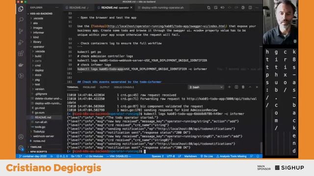 Kubernetes as backend: CRD & Operators | Cristiano Degiorgis | containerday 2020 смотреть онлайн