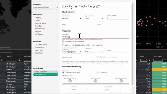 Use calculated field for percentages and ratios in your datasheet with SuperTables - TUTORIAL смотреть онлайн