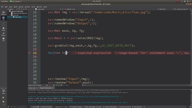 OPENCV & C++ TUTORIALS - 29 | SEGMENTATION | cv::grabCut() смотреть онлайн