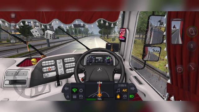 Mercedes-Benz Ⓜ️|ACTROS 1844 2010 6X4 ⚙️|TRUCK ?SIMULATOR ?️ ULTIMATE |GAMEPLAY ?| BE UNIQUE ?| смотреть онлайн