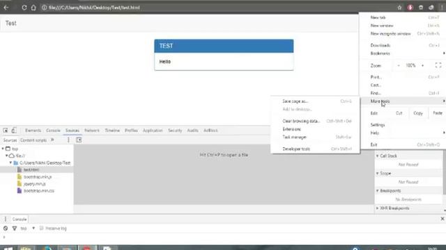 Normalize minified JS/CSS using chrome dev tools смотреть онлайн